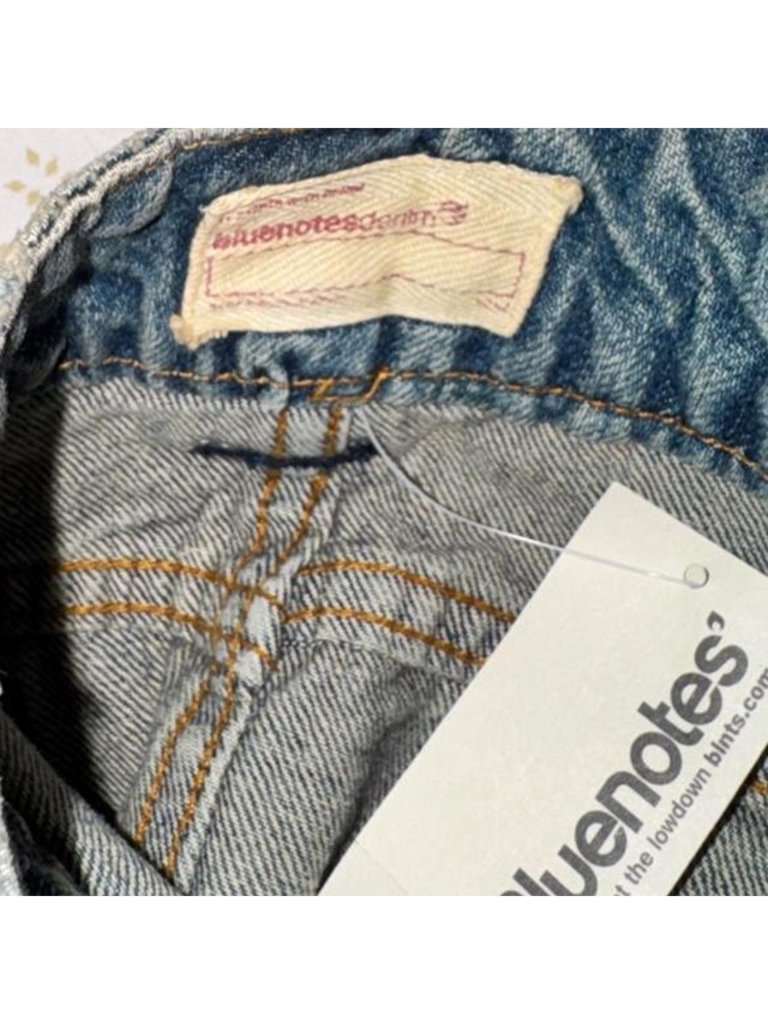 Denim Utility Cargo Mini Skirt — image 5 of 7